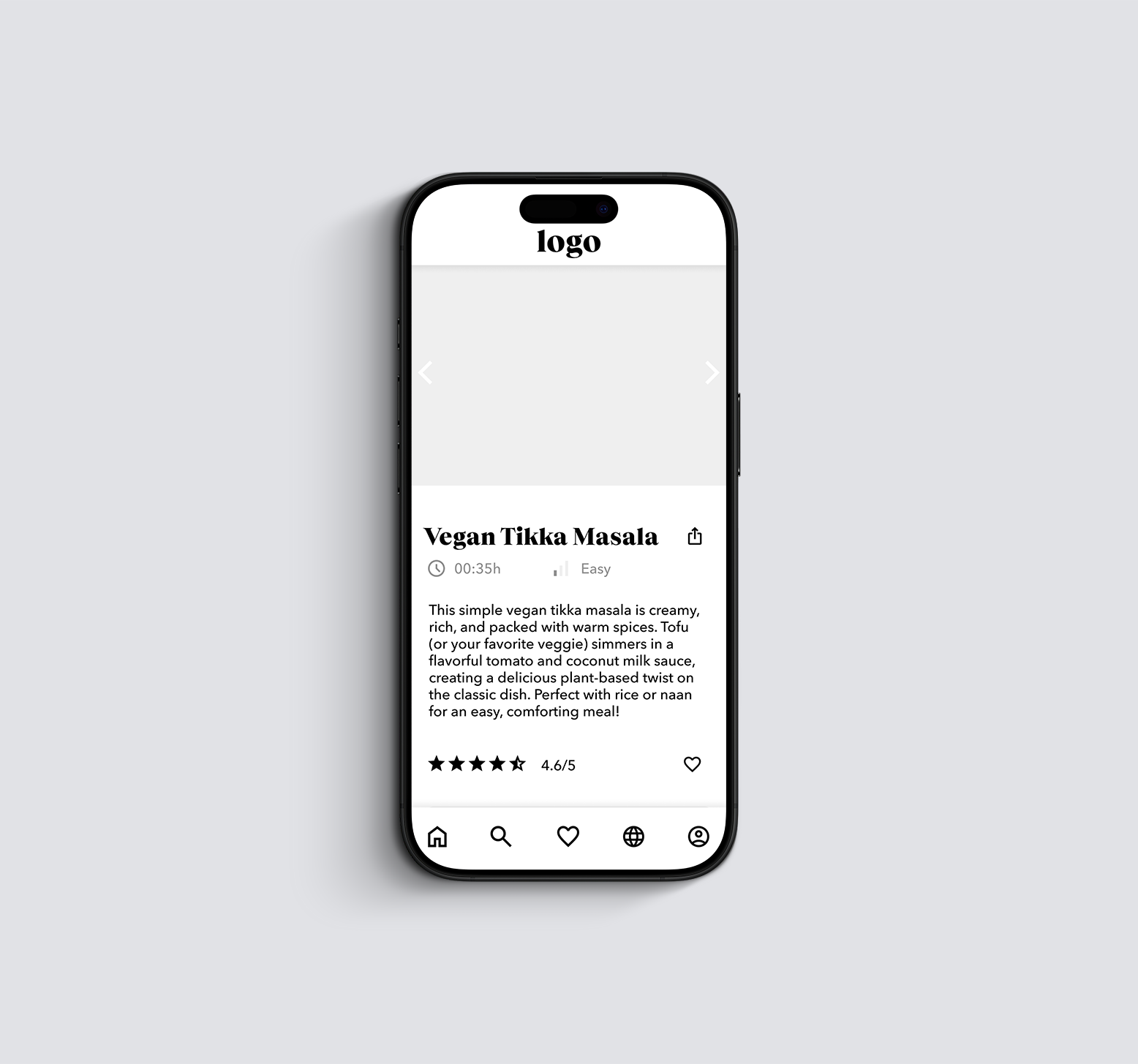 Recipe App Concept